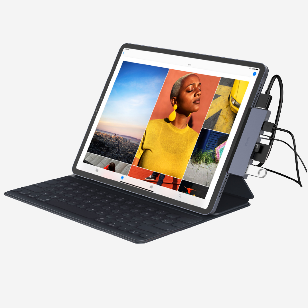 iPad USB-C-Hub HDMI und SD-Leser