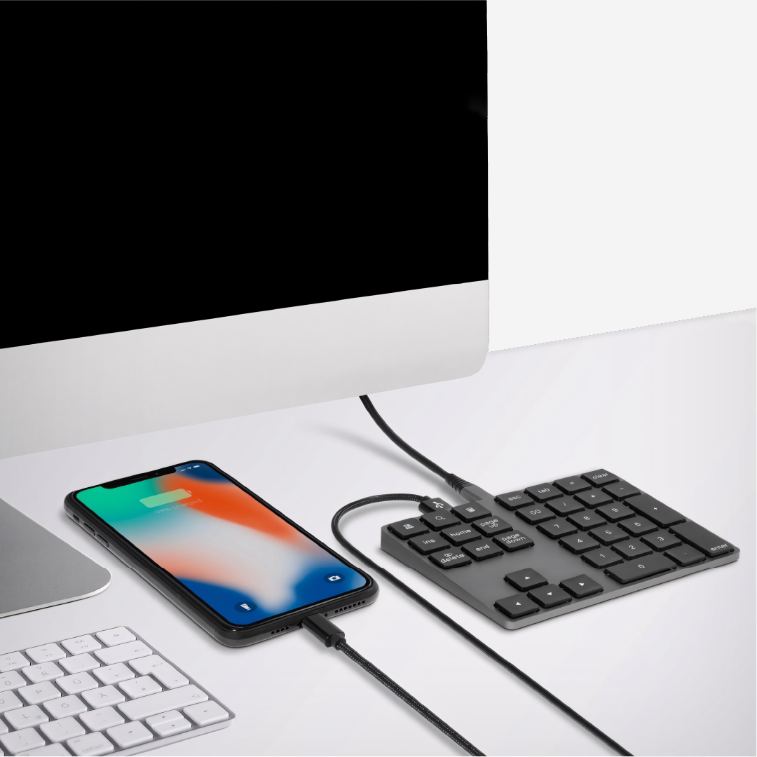 Numerischer Tastatur-Hub – Space Grau