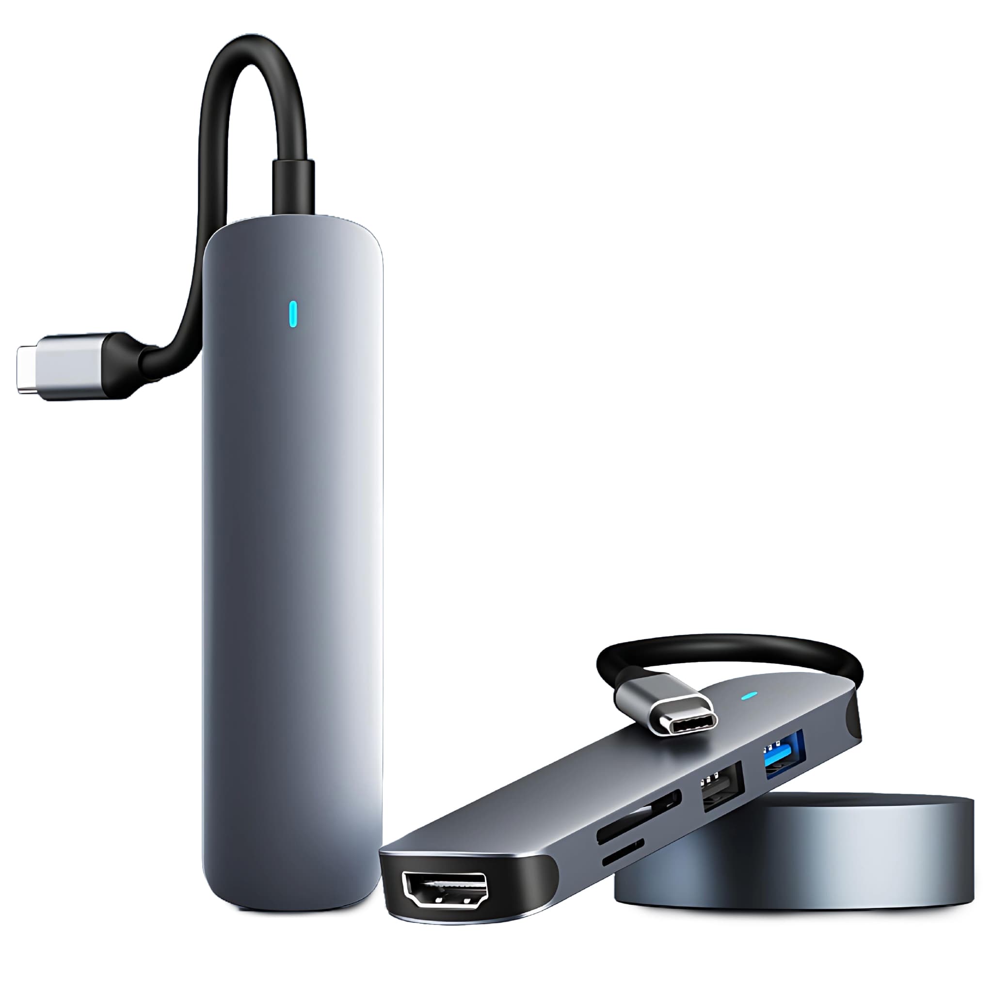 USB-C-Hub mit HDMI – USB3.0 und SD-Leser