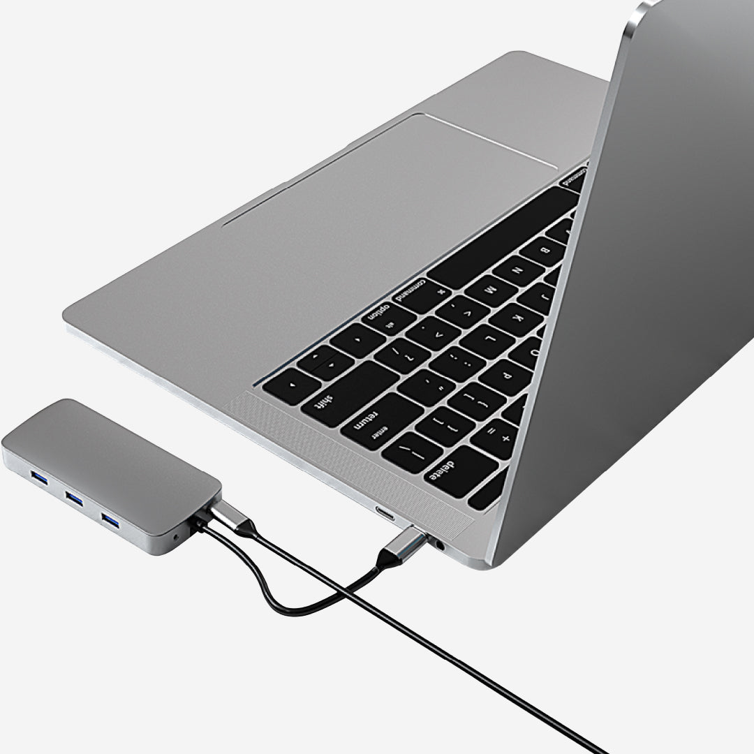 USB-C-Hub 10 Anschlüsse HDMI Ethernet