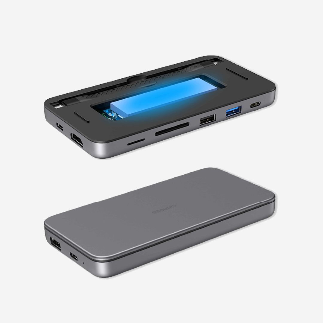 MacBook Docking station met M.2 SSD behuizing