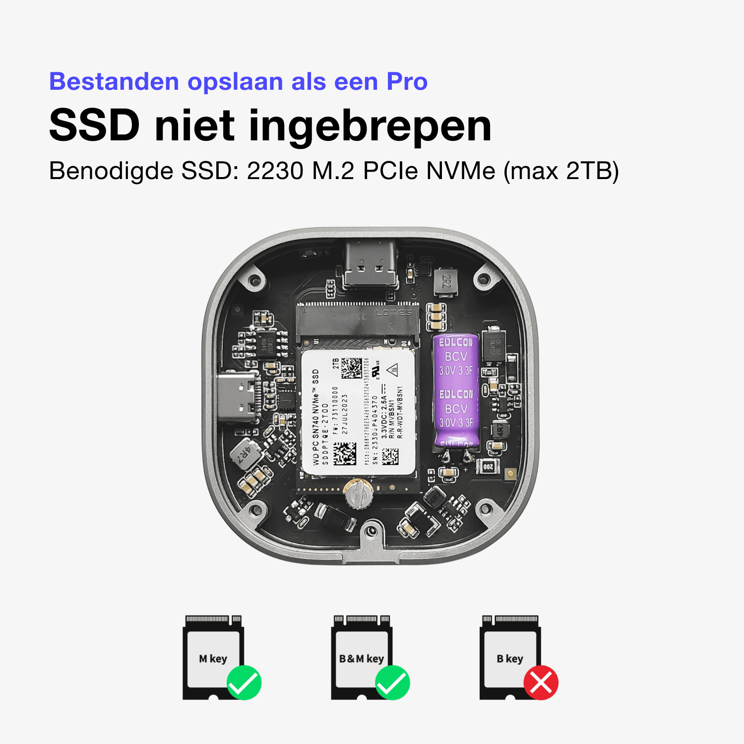 IMS6 iMounts magsafe ssd externe opslag