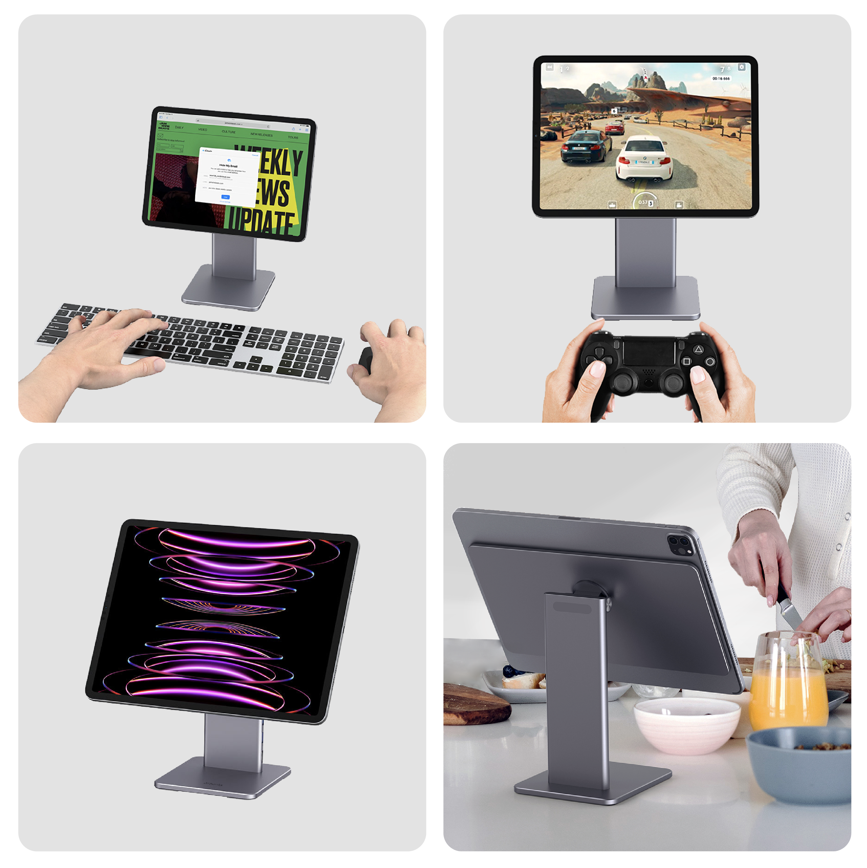 iPad Standaard - Voor iPad Pro 12.9 Pro & iPad Air 10.9 (4e & 5e generatie)