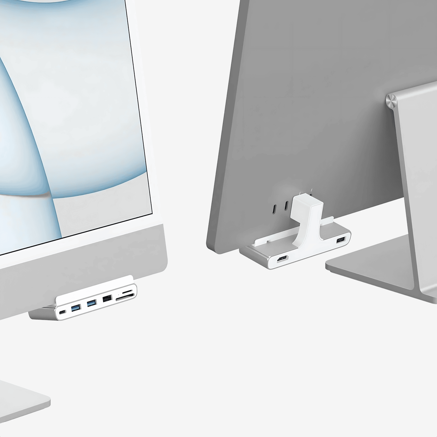 iMac 24 inch USB-C hub - HDMI, USB, SD-reader