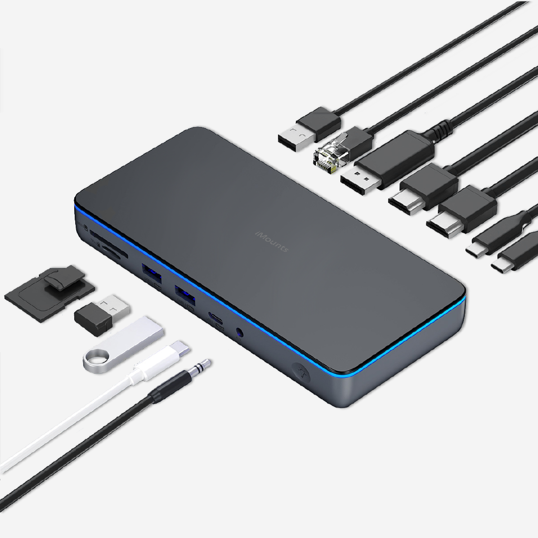 MacBook-Dockingstation 3 externe Displays – HDMI – Pro