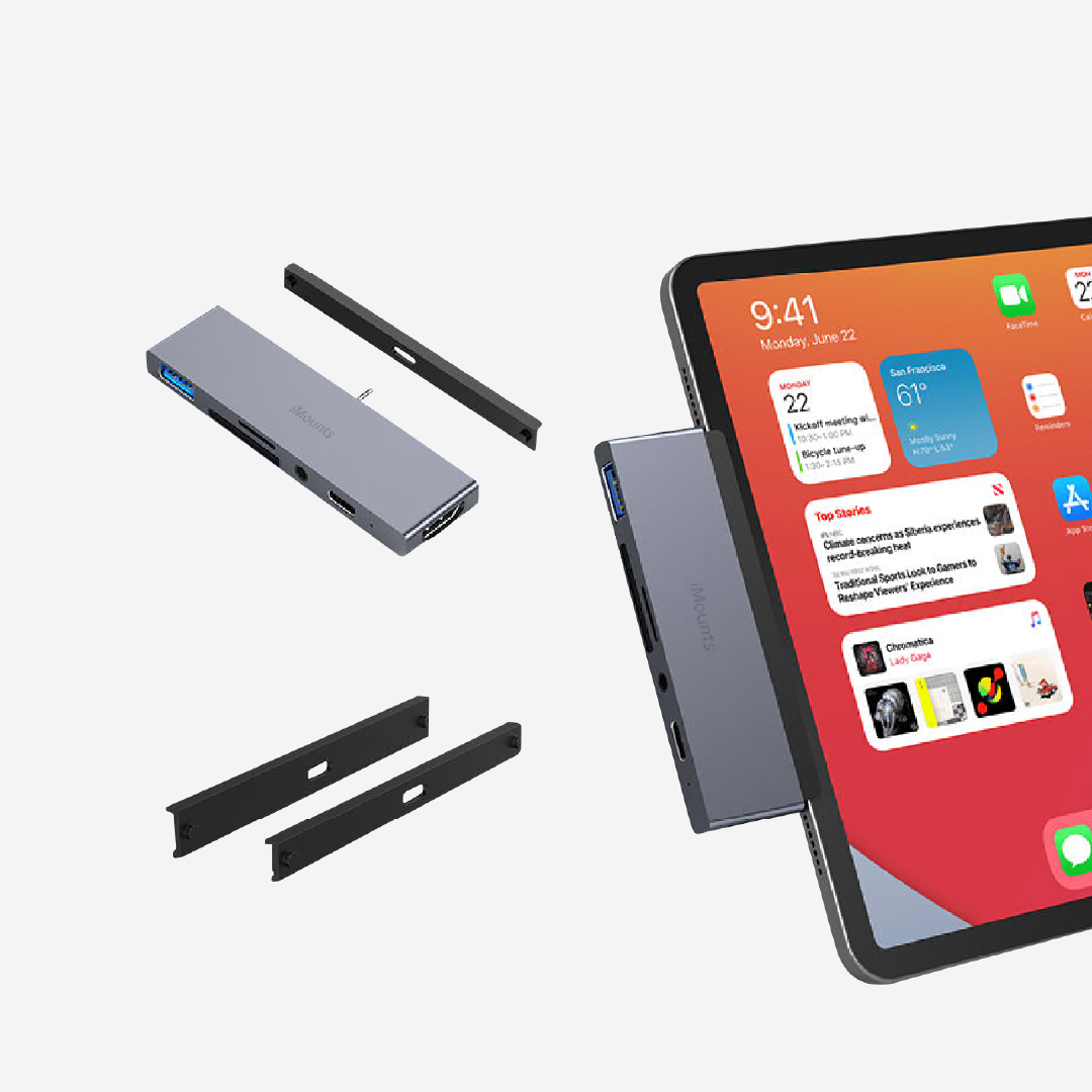 iPad USB-C-Hub HDMI und SD-Leser 