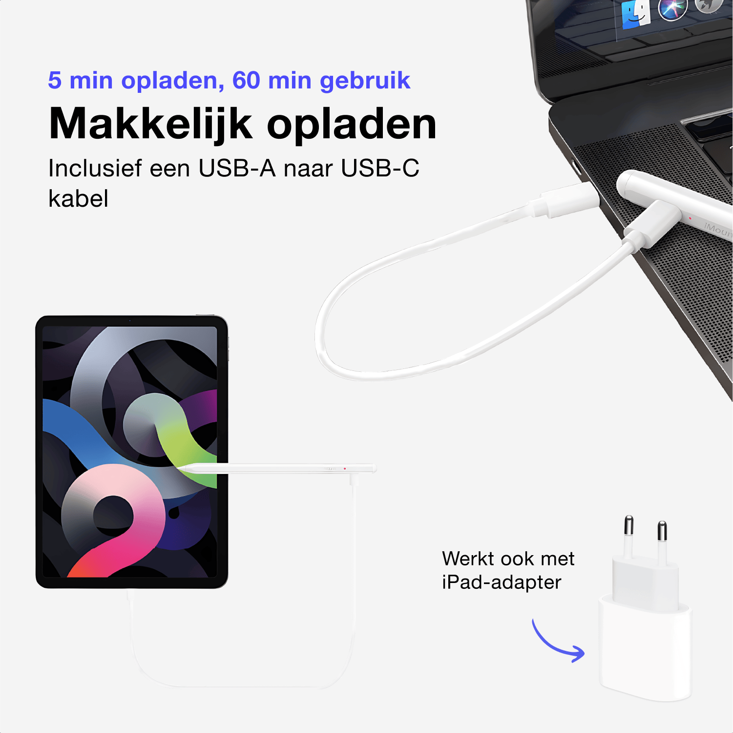 De Beste iPad Stylus van 2025 – iMounts Pencil met Verbeterde Nauwkeurigheid