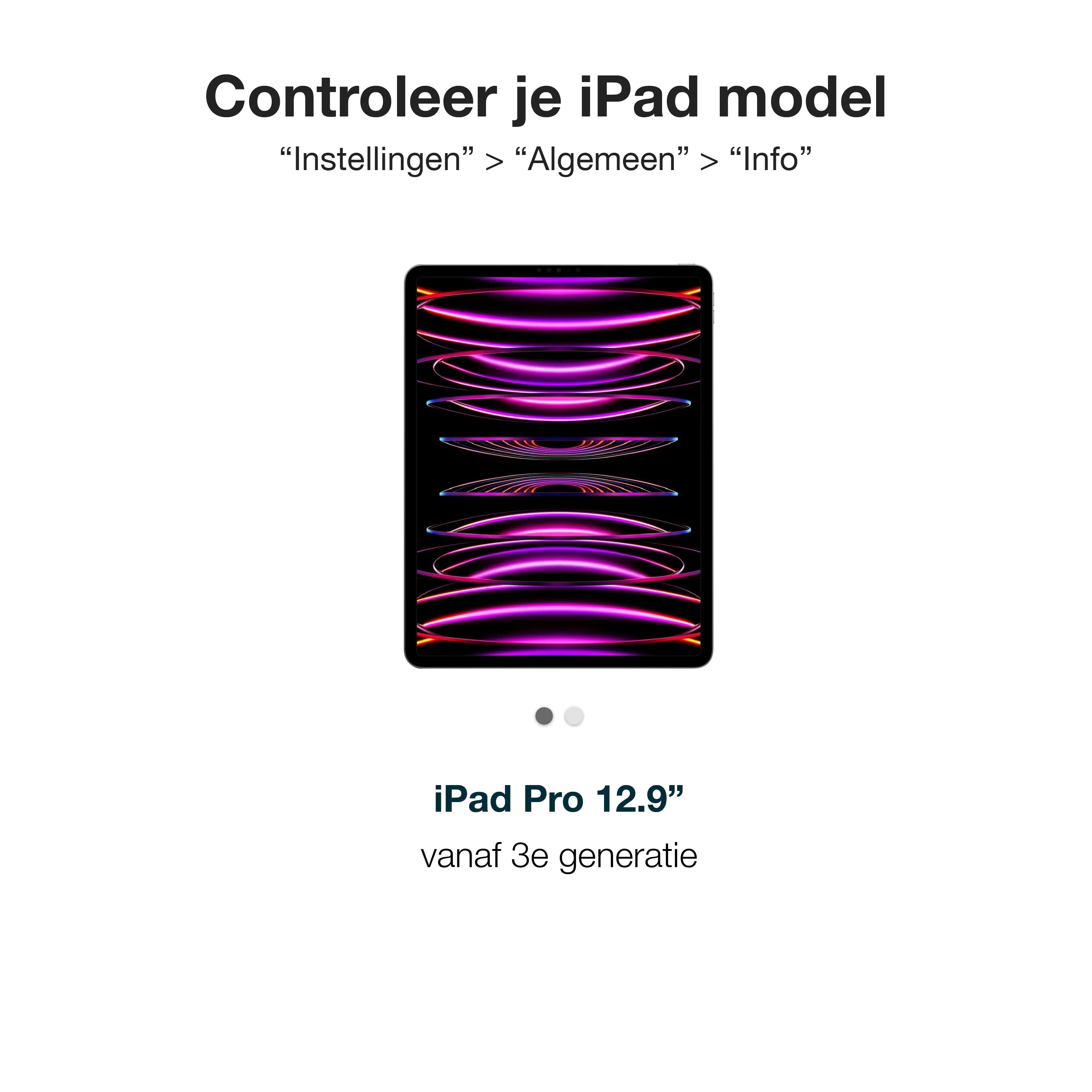 iPad standaard statief voor iPad Pro 12.9"