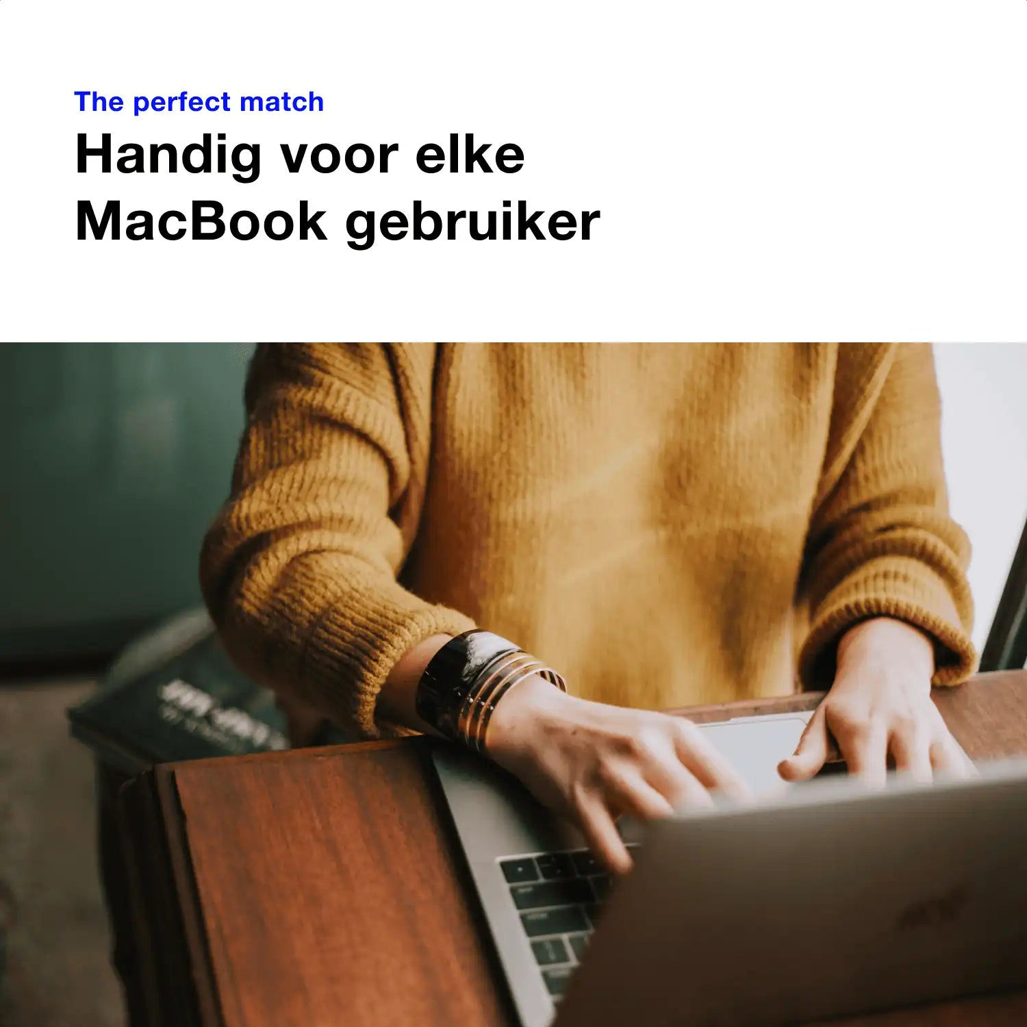 iMounts MacBook Air USB C hub Hemelsblauw/Sky Blue - HDMI, USB, SD reader, Thunderbolt